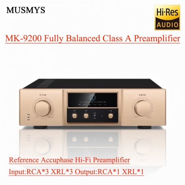 1_c11f1afc6aca441c3e248feedfdc02ec MUSMYS-MK9200 Fully Balanced Class A Preamplifier