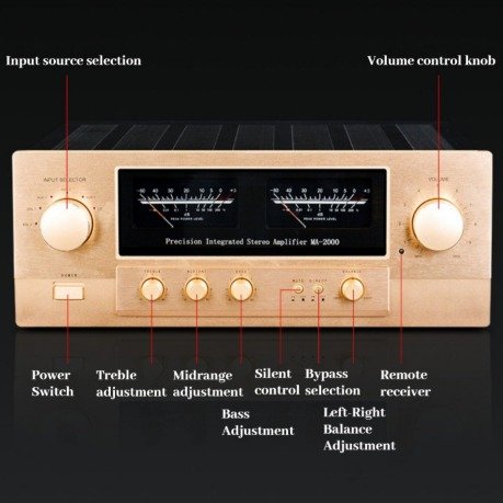 MUSMYS-Reference Accuphase MA-2000 Class AB Integrated Amplifier 220W*2