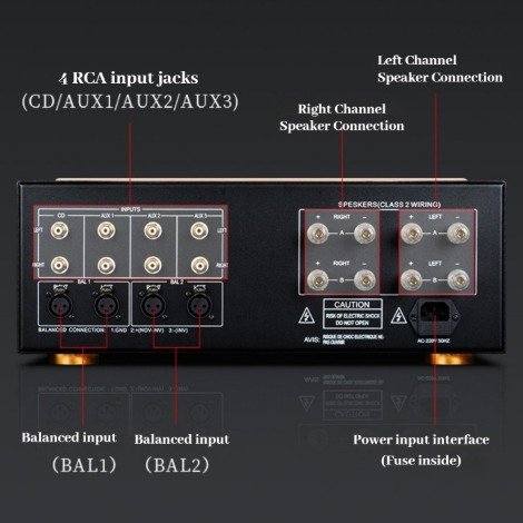 MUSMYS-Reference Accuphase MA-2000 Class AB Integrated Amplifier 220W*2
