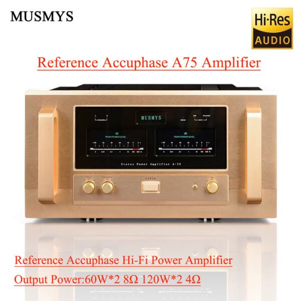 MUSMYS-Reference Accuphase A-75 Class A Amplifier 60W*2