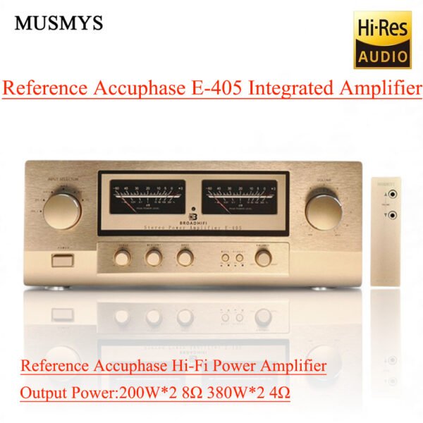 MUSMYS-Reference Accuphase E-405 Class AB Integrated Amplifier 200W*2