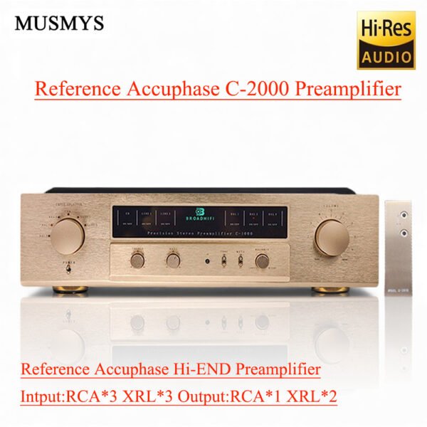 MUSMYS-Reference Accuphase C-2000 Class A Preamplifier