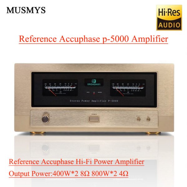 transparent-Photoroom (8)拷贝 MUSMYS Reference Accuphase P-5000 Class AB Amplifier 400W*2