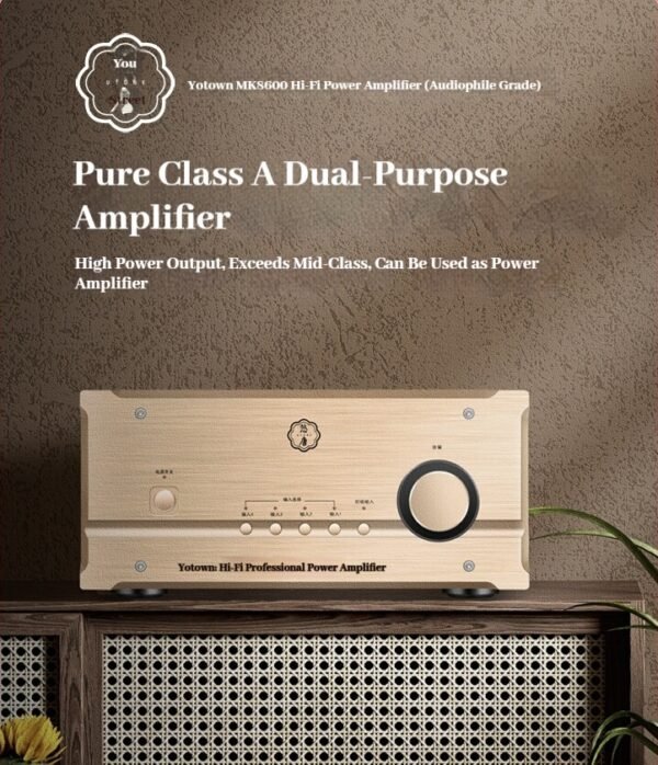 MUSMYS-MK8600 Class A 40W*2 Power Amplifier