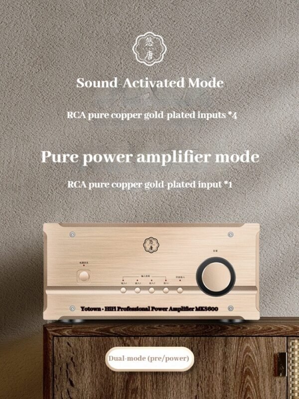 MUSMYS-MK8600 Class A 40W*2 Power Amplifier