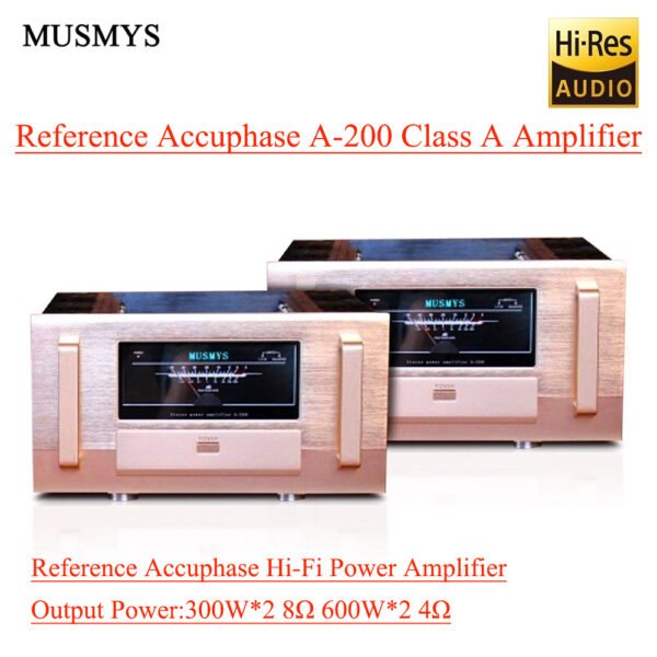MUSMYS-Reference Accuphase A-200 Pure Class A Amplifier 300W*2